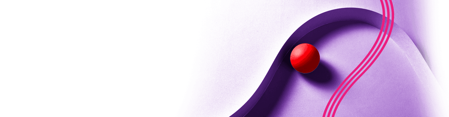 ball rolling through a course and vector lines