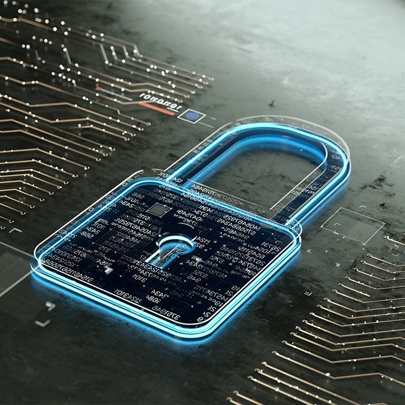 Digital encrypted Lock with data multilayers